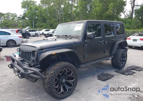 2016 Jeep Wrangler Unlimited Black Bear из США, поврежденный, VIN 1C4BJWDG5GL187390